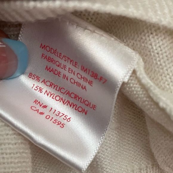 ISAAC MIZRAHI Vneck Women’s L size Sweater - Picture 5 of 5